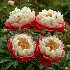 Пион Коралловый Каскад купить по цене от 490р. в интернет-магазине «Посадика» с доставкой почтой в в Новомичуринске и по всей России – [изображение №1].