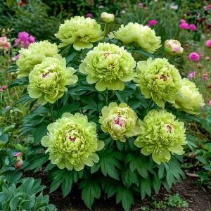 Пион Зеленые Бобы купить по цене от 610р. в интернет-магазине «Посадика» с доставкой почтой в в Новомичуринске и по всей России – [изображение №1].