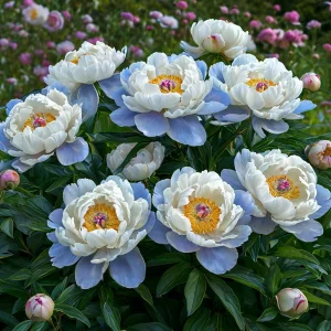 Пион Акварельный Этюд купить по цене от 806р. в интернет-магазине «Посадика» с доставкой почтой в в Новомичуринске и по всей России – [изображение №1].