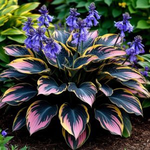 Хоста Пайн Эхо купить по цене от 699р. в интернет-магазине «Посадика» с доставкой почтой в в Новомичуринске и по всей России – [изображение №1].